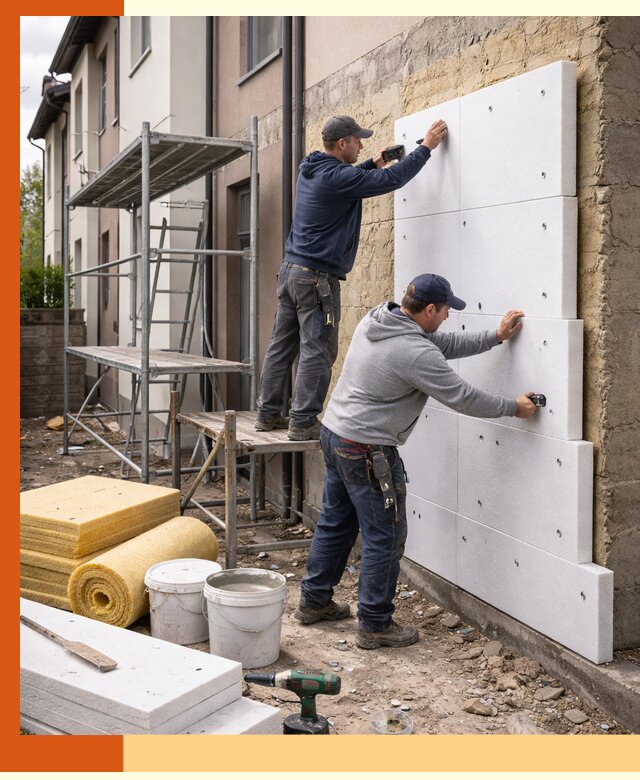 Утепление таунхауса с гарантией комфорта в слободском