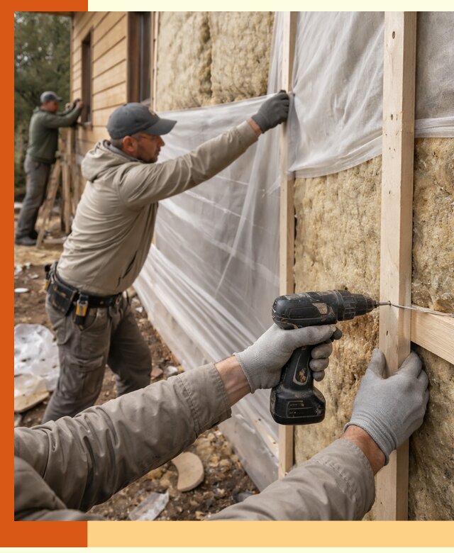 Утепление дома из бруса в слободском качественно и долговечно