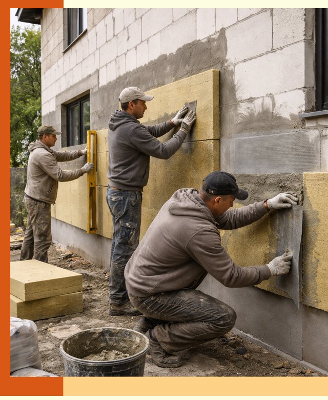Утепление дома из газобетона в слободском качественно и долговечно