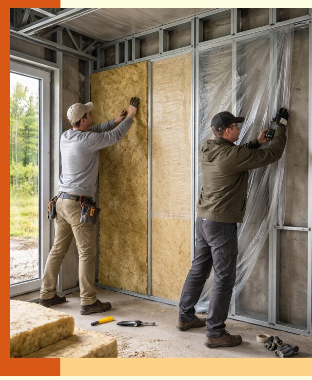 Утепление дома из ЛСТК в слободском с гарантией качества и эффективности