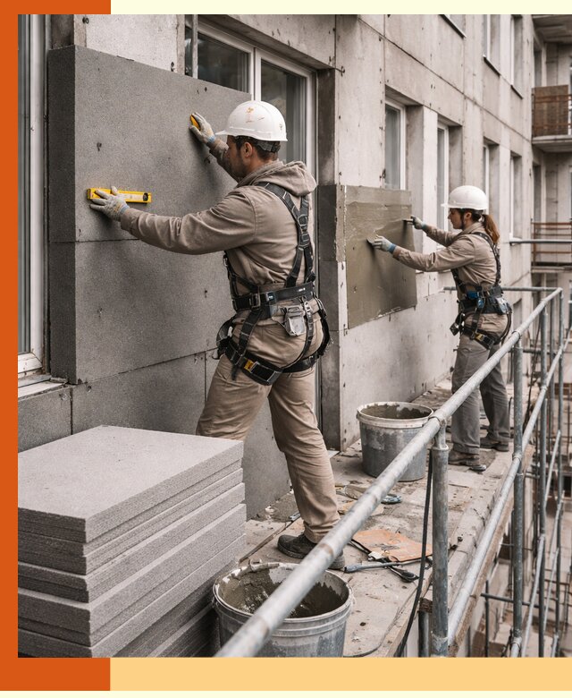 Утепление квартиры снаружи под ключ в слободском