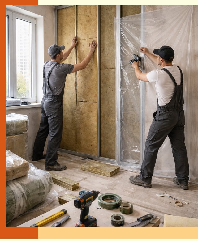 Утепление квартиры изнутри профессионально в слободском