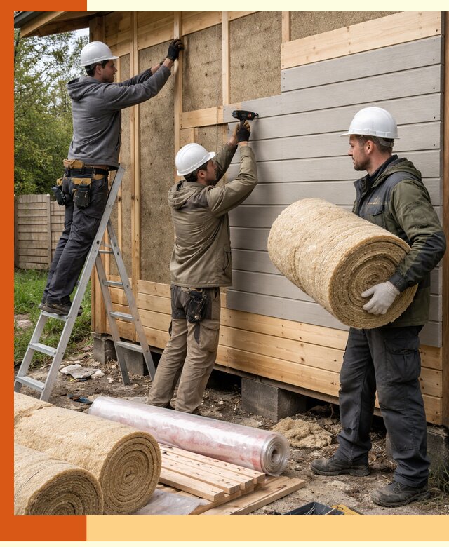 Утепление бани снаружи в слободском профессионально и надежно