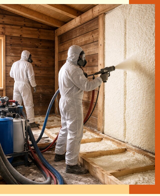 Утепление бани ппу в слободском под ключ от 4328 руб./м2 | ТепломастерСлб - напыление и монтаж ппу