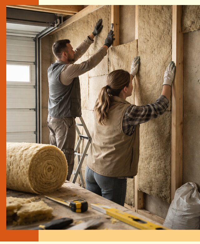 Утепление гаража изнутри в слободском: быстро и надежно