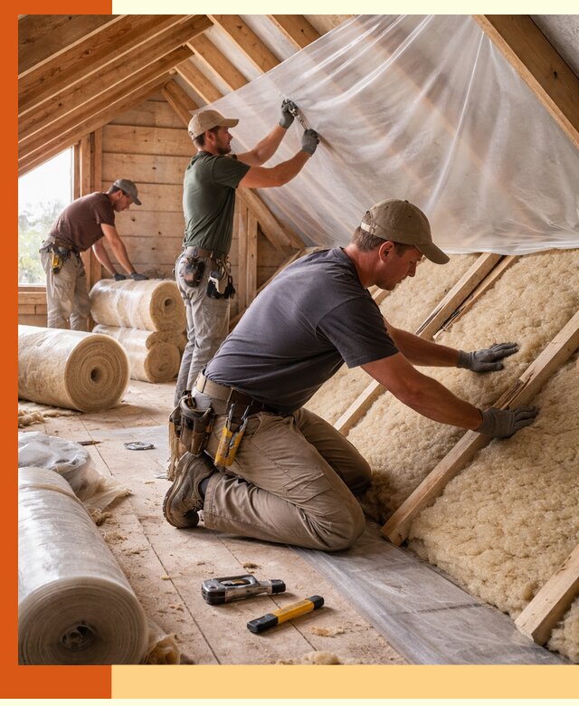 Утепление крыши изнутри в слободском: профессионально и надежно