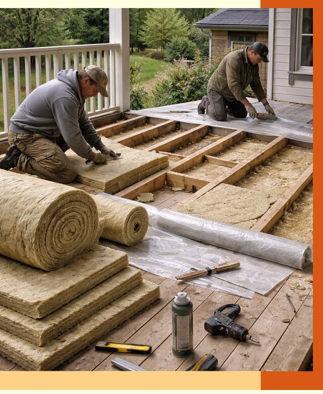 Утепление террасы в слободском от 4328 руб./м2 — утеплить террасу под ключ | ТепломастерСлб