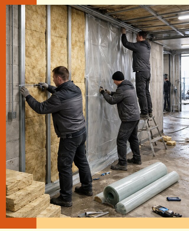 Профессиональное утепление автомойки в слободском для любого типа помещений