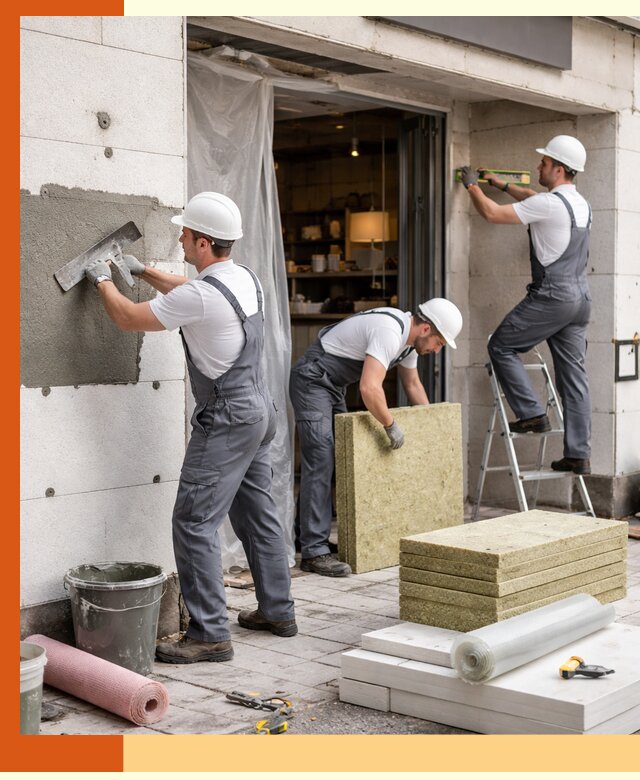 Утепление кафе в слободском: профессиональная теплоизоляция и монтаж