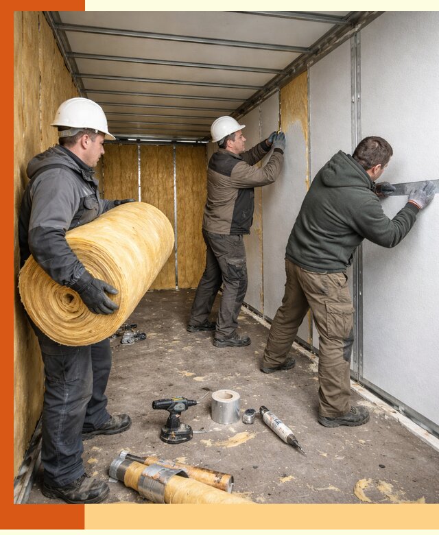 Утепление рефрижераторного контейнера в слободском профессионально и надежно