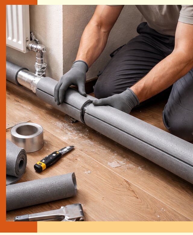 Утепление труб отопления в слободском: теплоизоляция и защита сети