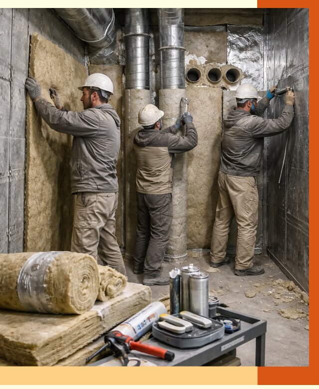 Утепление венткамеры в слободском под ключ от 1494 руб. — профессионально | ТепломастерСлб