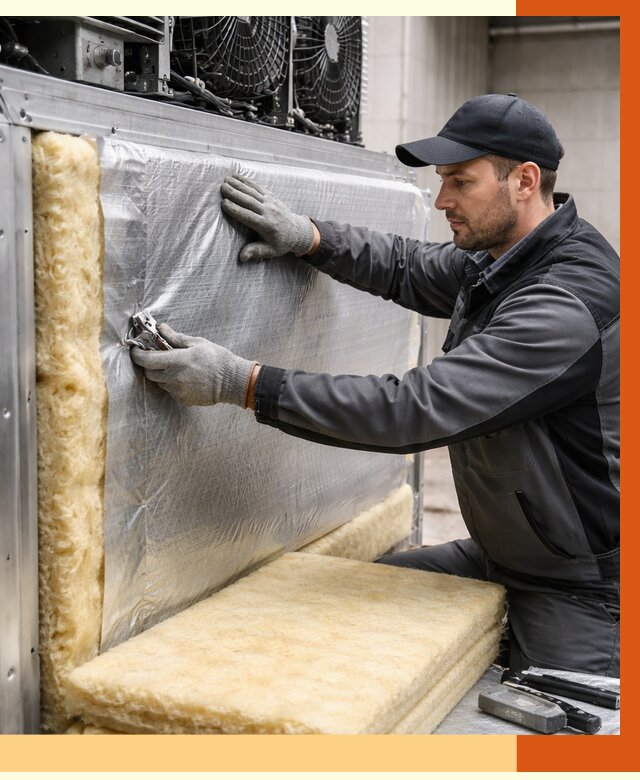 Утепление холодильного агрегата в слободском от 8759 руб. под ключ | ТепломастерСлб