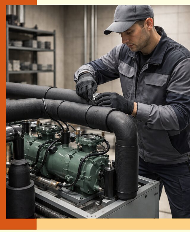 Утепление холодильного агрегата и теплоизоляция в слободском