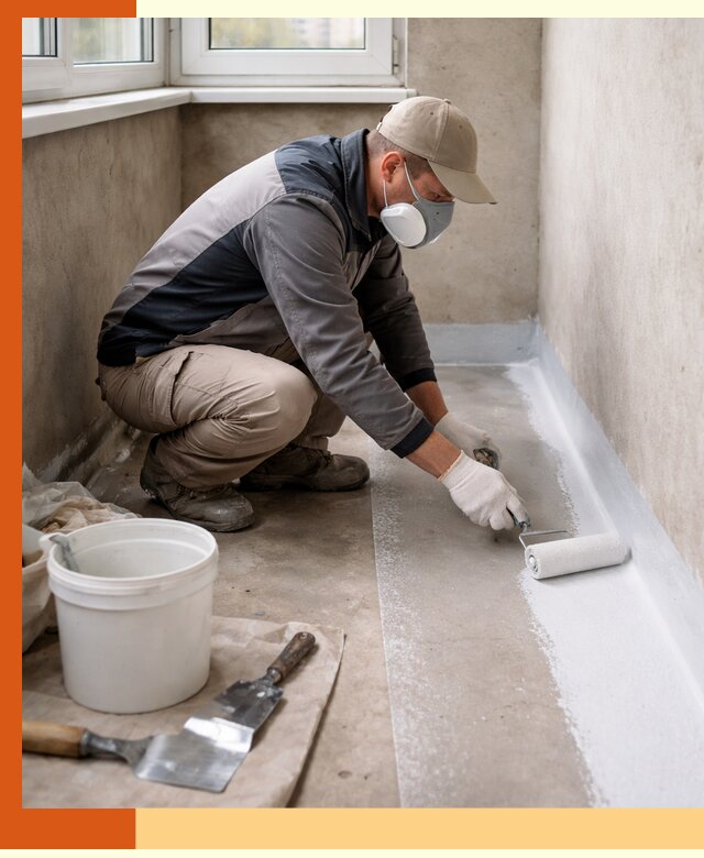 Утепление балкона жидкой теплоизоляцией в слободском