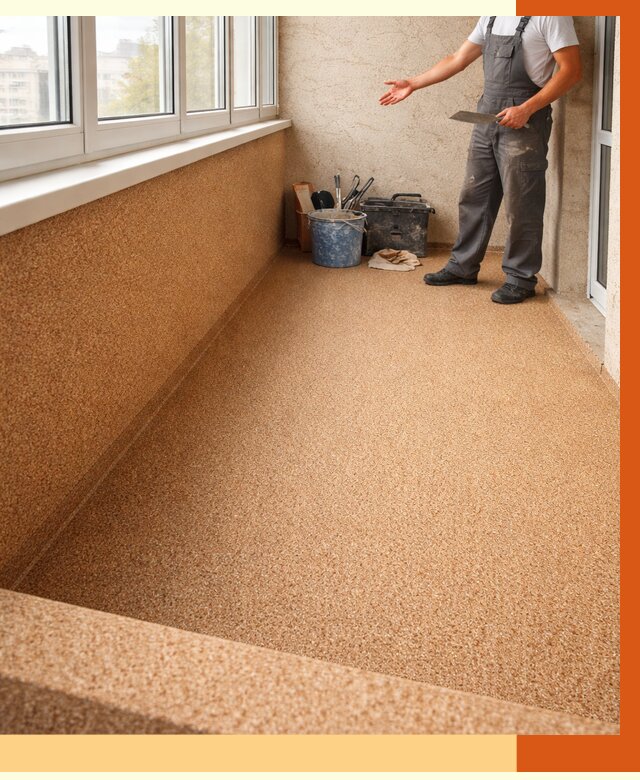 Утепление балкона жидкой пробкой в слободском от 3761 руб/м² под ключ | ТепломастерСлб