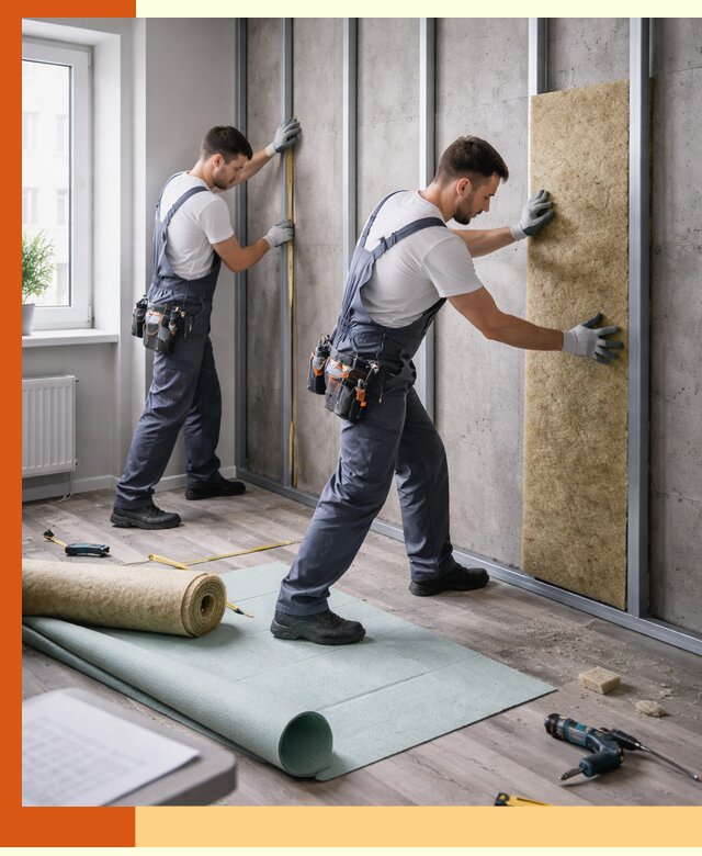 Шумоизоляция квартиры под ключ в слободском — профессионально и гарантированно