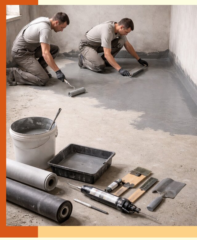 Гидроизоляция пола в слободском — надежная защита от влаги и протечек