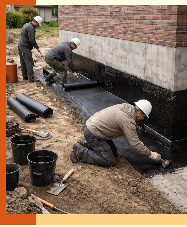 Гидроизоляция фундамента в слободском: надежная защита строений