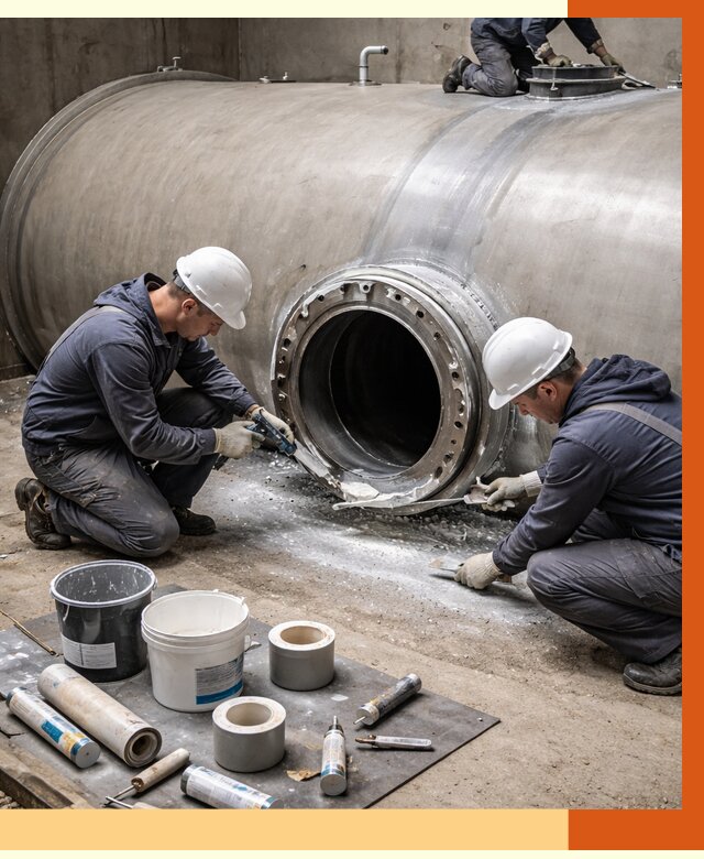 Гидроизоляция резервуара с топливом в слободском от 77288 руб. под ключ | ТепломастерСлб
