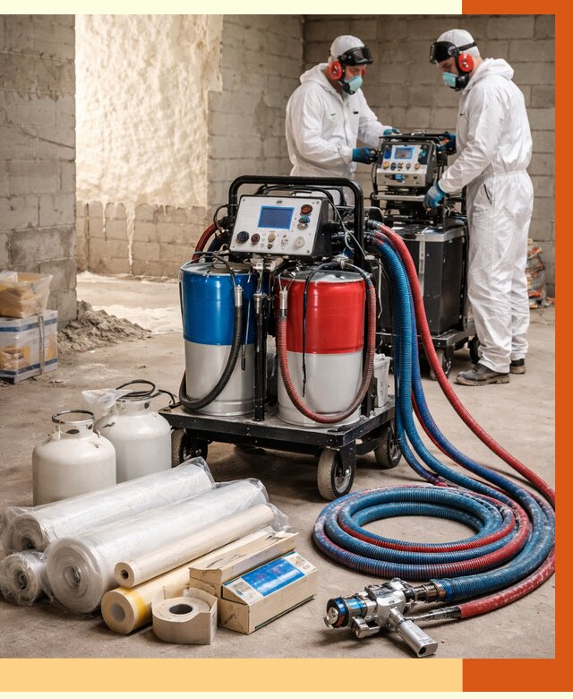 Аренда установки для напыления ППУ в слободском от 36068 руб. | ТепломастерСлб